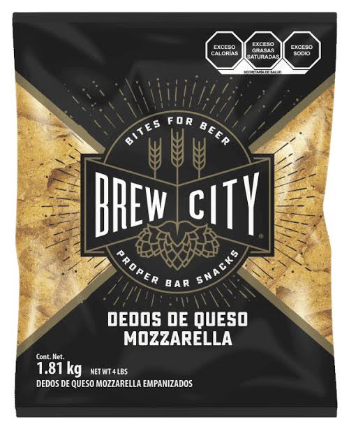 DEDOS DE QUESO BREW CITY 600 GR
