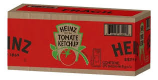 KETCHUP TOMATE HEINZ 200 PZAS 9G C/U