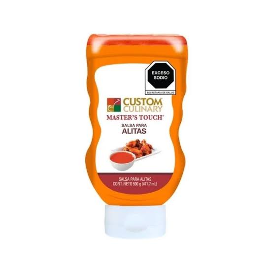 SALSA PARA ALITAS CUSTOM 500G