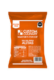 SALSA PARA ALITAS BOLSA POUCH CC 2KG